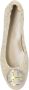 TORY BURCH Claire Cap-Toe ballerinas Beige Dames - Thumbnail 6