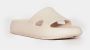 TORY BURCH Crème Rubber Slides Damessandalen Beige Dames - Thumbnail 2