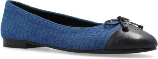 TORY BURCH Denim ballerina's Blue Dames