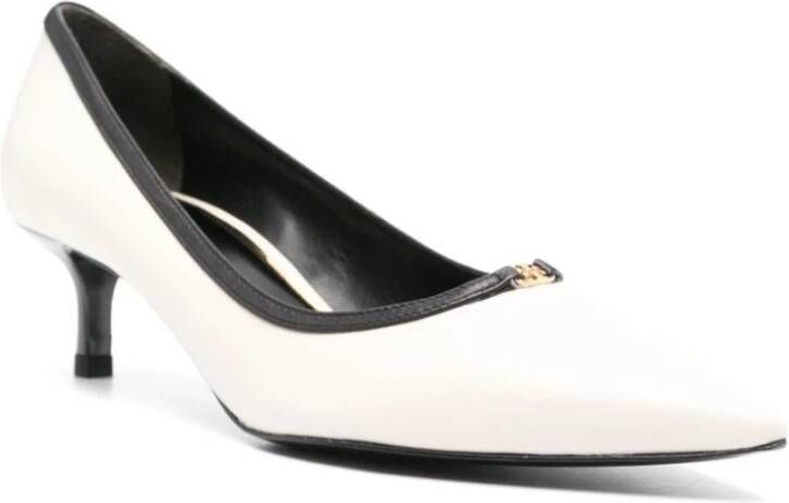 TORY BURCH Double T Pumps Beige Dames