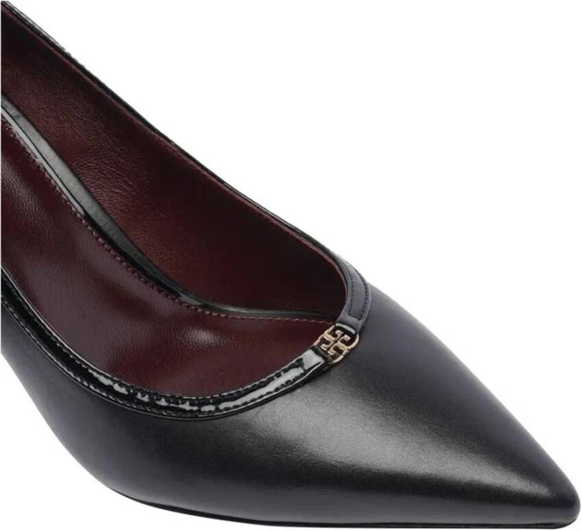 TORY BURCH Dubbele T Gesp Pomp Hakken Black Dames