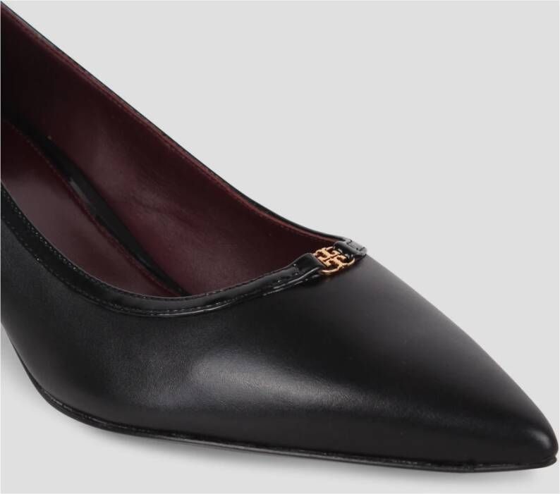 TORY BURCH Dubbele T Gesp Puntige Pomp Black Dames