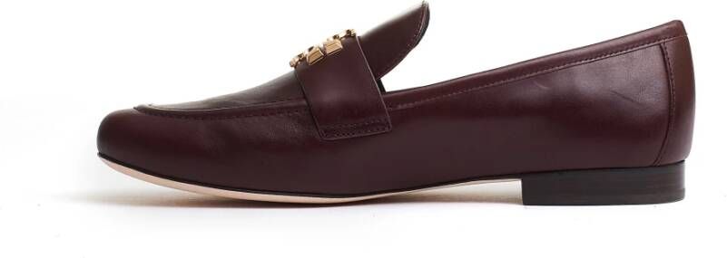 TORY BURCH Eleanor Loafer Donker Karmijn Brown Dames