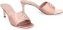 TORY BURCH Eleanor Satijnen Sandalen Pink Dames - Thumbnail 2