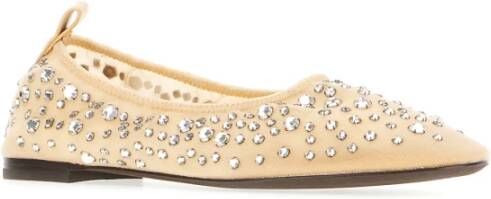 TORY BURCH Elegante ballerina's voor vrouwen Beige Dames