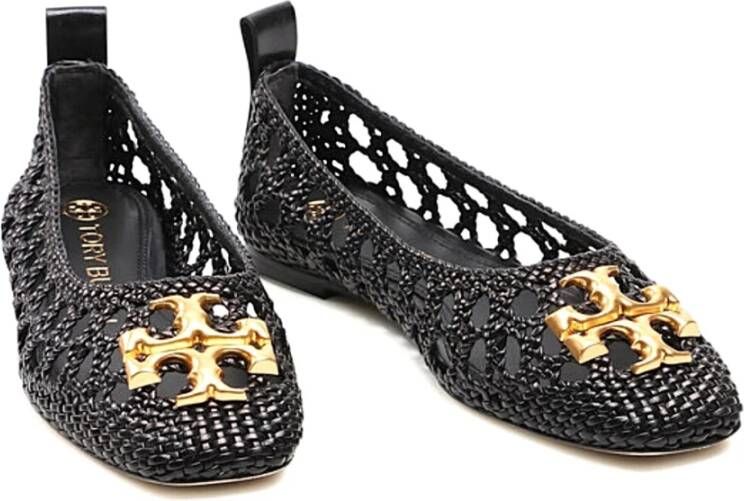 TORY BURCH Elegante Ballet Flats voor Vrouwen Black Dames