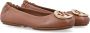 TORY BURCH Elegante Gesloten Ballet Flats Royal Tan Brown Dames - Thumbnail 2