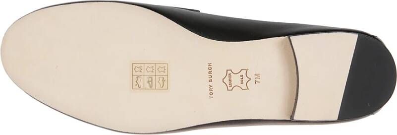 TORY BURCH Elegante Loafers voor Vrouwen Black Dames