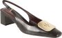 TORY BURCH Elegante Slingback Hakken Black Dames - Thumbnail 2