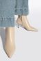 TORY BURCH Enkellaarzen Double T Beige Dames - Thumbnail 2