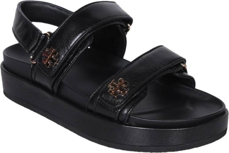 TORY BURCH Flat Sandals Black Dames