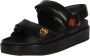 TORY BURCH Kira Sport Sandalen Leer Zwart Black Dames - Thumbnail 6