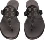 TORY BURCH Elegante Leren Sandalen voor Dames Zwart Dames - Thumbnail 4