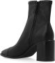 TORY BURCH Zwarte leren enkellaarsjes 7cm hak Black Dames - Thumbnail 8