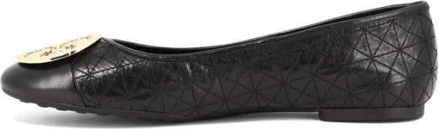 TORY BURCH Gewatteerde Leren Ballet Flats Black Dames