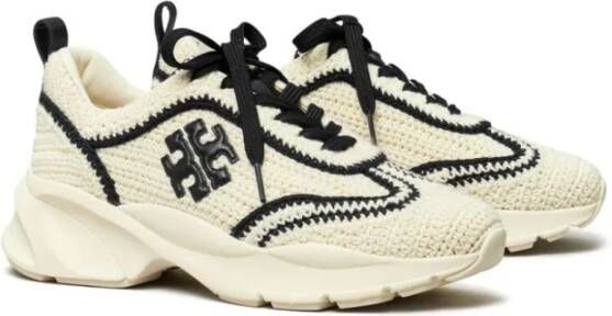 TORY BURCH Good Luck Sneakers Wit White Dames