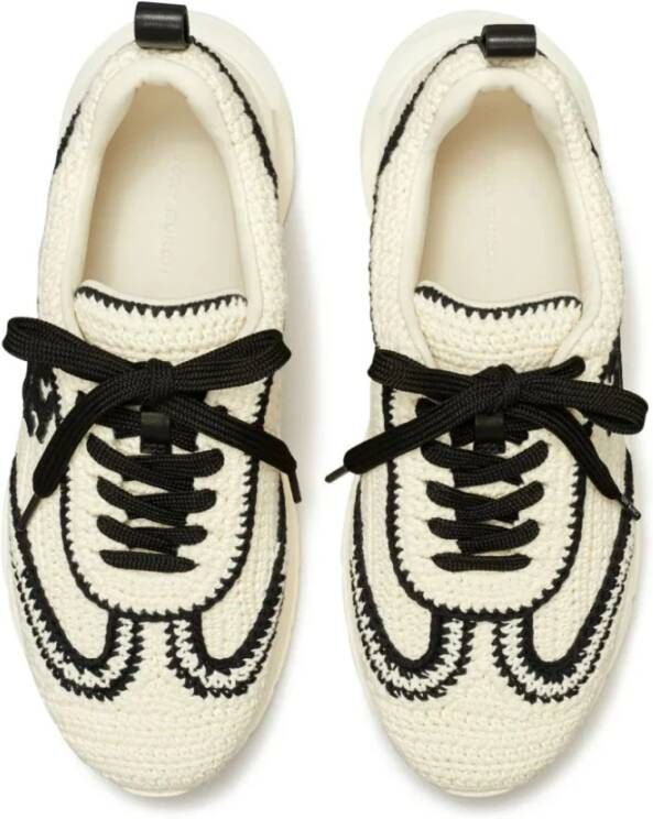 TORY BURCH Good Luck Sneakers Wit White Dames