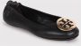 TORY BURCH Gouden Logo Ballerina met Applicatie Black Dames - Thumbnail 2