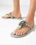 TORY BURCH Groene kristal sandalen Green Dames - Thumbnail 4