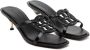 TORY BURCH Zwarte Miller Bombé Sandalen van Kalfsleer Zwart Dames - Thumbnail 5