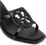 TORY BURCH Zwarte Miller Bombé Sandalen van Kalfsleer Zwart Dames - Thumbnail 7