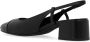 TORY BURCH Zwarte Cap-Toe Slingback Schoenen Black Dames - Thumbnail 9