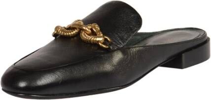 TORY BURCH Stijlvolle Backless Loafer Black Dames