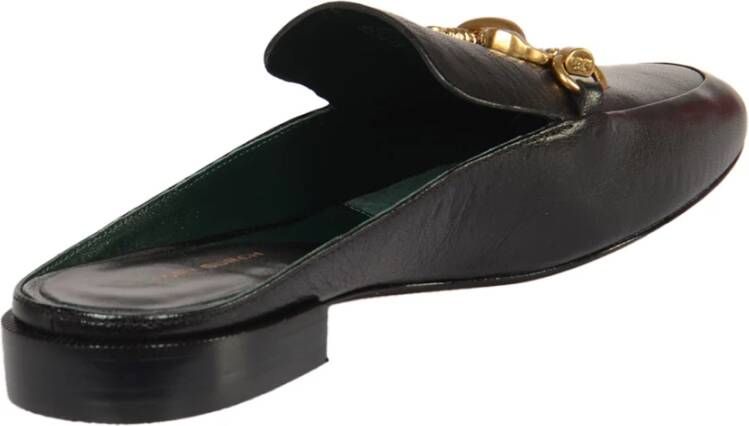 TORY BURCH Stijlvolle Backless Loafer Black Dames