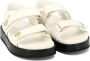 TORY BURCH Kira Sport Sandalen Leer Rubber White Dames - Thumbnail 6