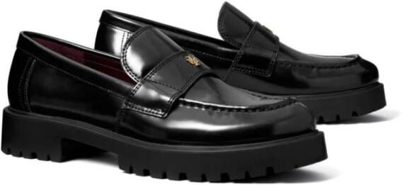 TORY BURCH Klassieke Lug Loafers Black Dames