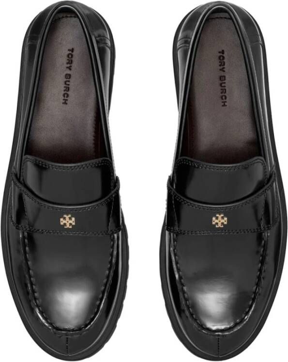 TORY BURCH Klassieke Lug Loafers Black Dames