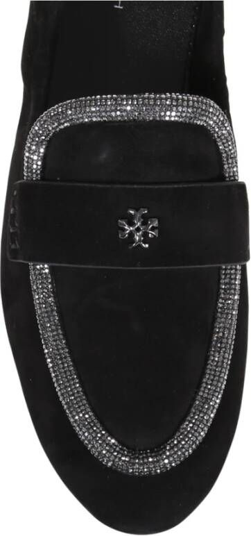 TORY BURCH Kristal Ballet Loafer in Perfect Zwart Black Dames