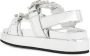 TORY BURCH Kristal Versierde Metalen Sportsandalen Gray Dames - Thumbnail 3