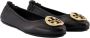 TORY BURCH Leather flats Black Dames - Thumbnail 2