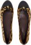 TORY BURCH Leather flats Brown Dames - Thumbnail 4