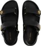 TORY BURCH Leather sandals Black Unisex - Thumbnail 4