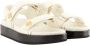 TORY BURCH Leather sandals White Dames - Thumbnail 2