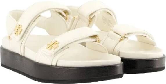 TORY BURCH Leather sandals White Dames