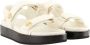 TORY BURCH Leather sandals White Dames - Thumbnail 2