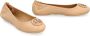 TORY BURCH Leren Ballet Flats Elastische Neuslijn Brown Dames - Thumbnail 2