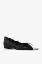 TORY BURCH Leren ballet flats Zwart Dames - Thumbnail 4