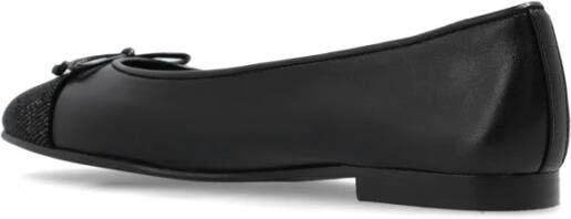 TORY BURCH Leren balletflats Black Dames