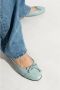 TORY BURCH Leren balletflats Blue Dames - Thumbnail 2