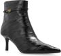 TORY BURCH Leren enkellaarzen Black Dames - Thumbnail 4