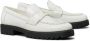 TORY BURCH Leren Instap Flats met Double T White Dames - Thumbnail 2