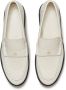 TORY BURCH Leren Instap Flats met Double T White Dames - Thumbnail 3