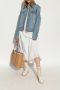 TORY BURCH Leren laarzen met logo Beige Dames - Thumbnail 3