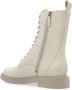 TORY BURCH Leren laarzen met logo Beige Dames - Thumbnail 5