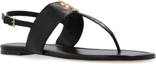 TORY BURCH Leren sandalen Eleanor Black Dames