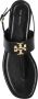 TORY BURCH Leren sandalen Eleanor Black Dames - Thumbnail 6